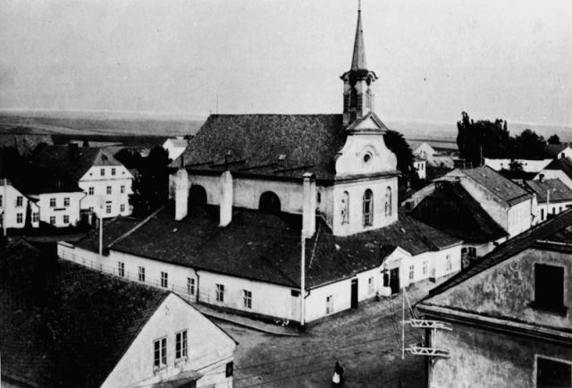 Nie istniejący już dziś kościół św. Floriana 